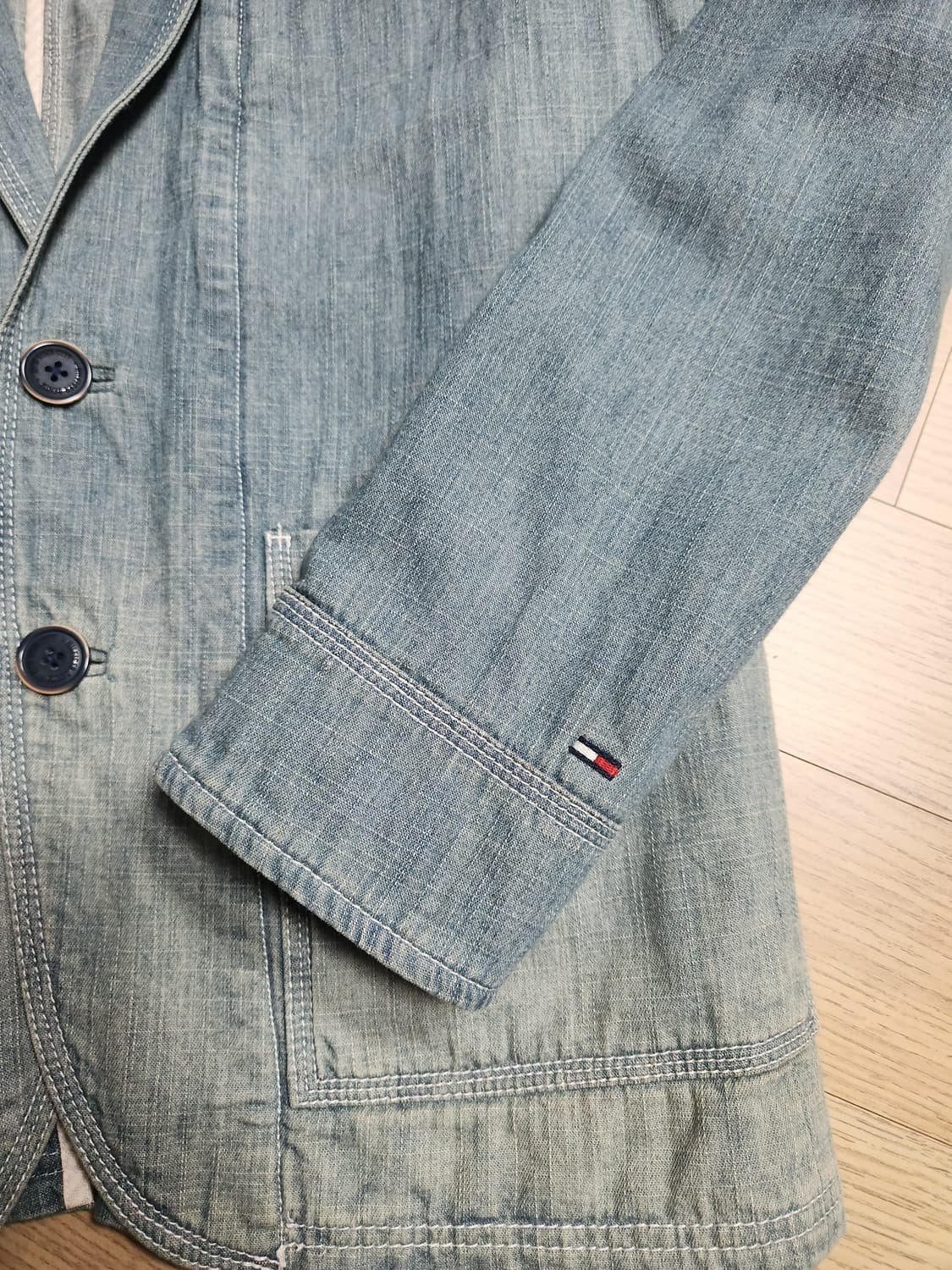 타미힐피거 남성 데님 자켓  상품이미지5