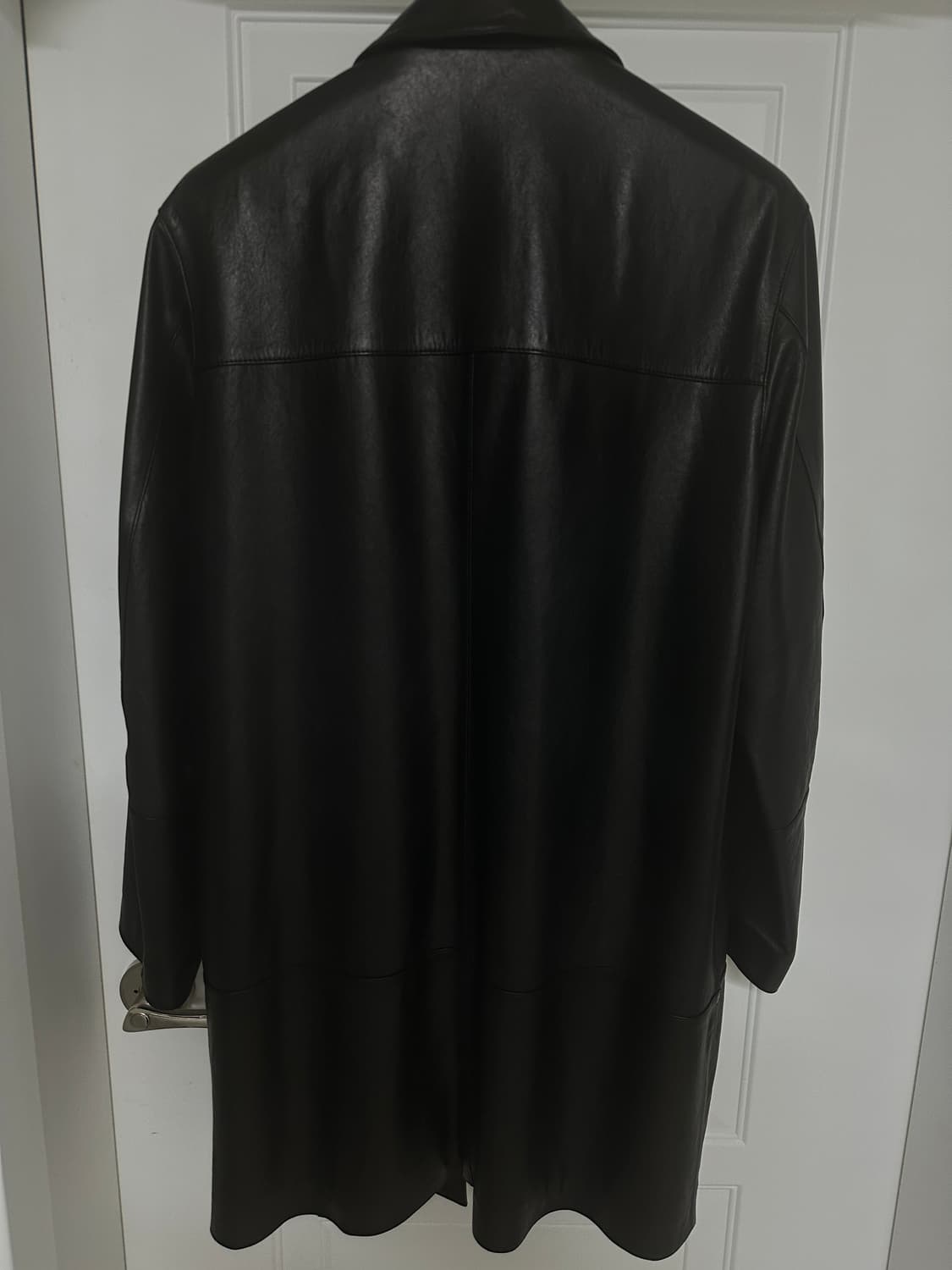 유스 레더 카코트 youth  Leather Car Coat 블랙 s 상품이미지3