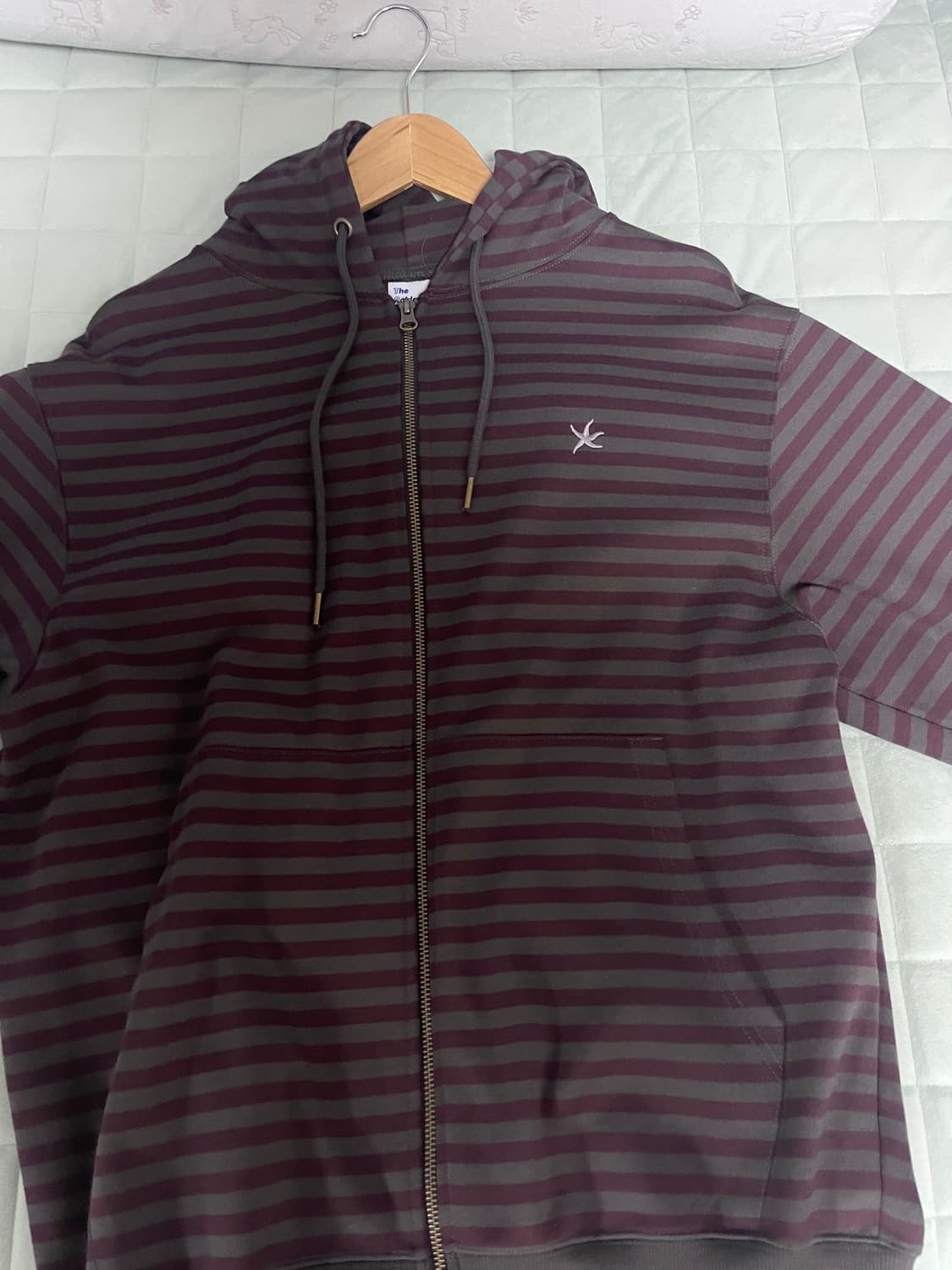 더콜디스트모먼트 TCM stripe hooded zip-up (c 상품이미지2