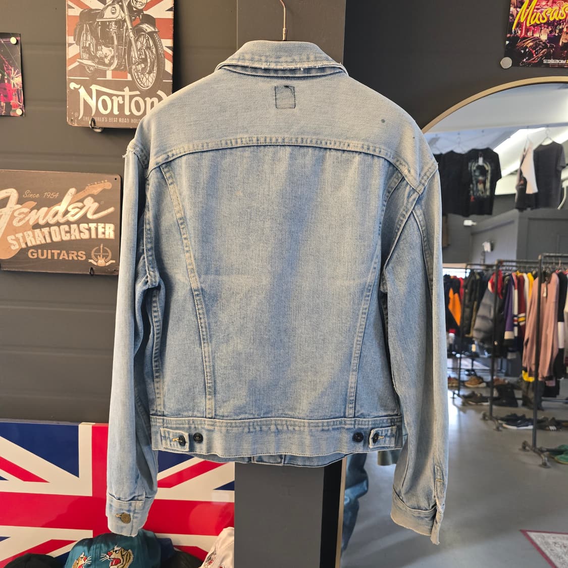 빈티지 Lee 라이더스 USA 데님 자켓 크롭핏 상품이미지2
