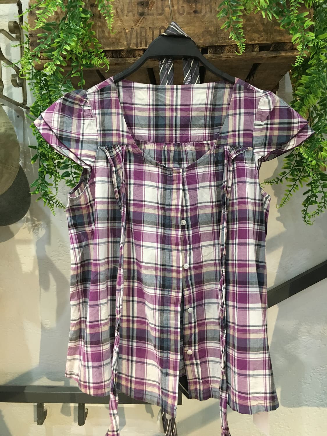 빈티지 보라 핀터 코디 세트 상품이미지4