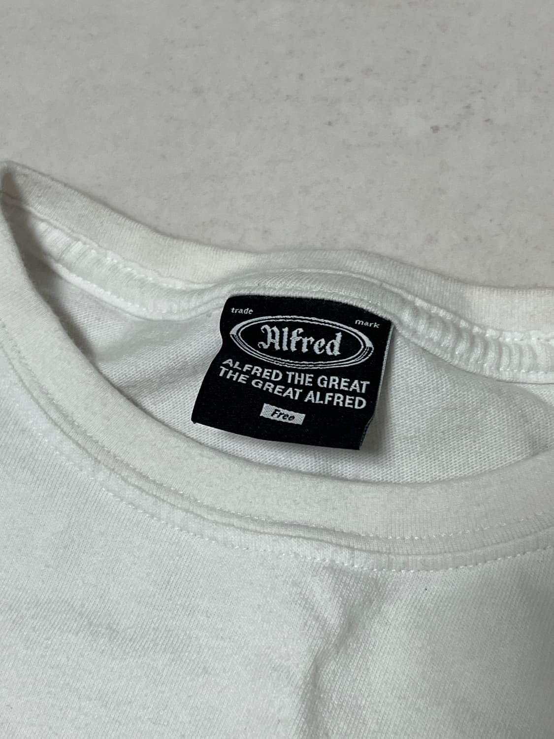alfred-VTG FRED OG CROP T-SHIRT (W) 상품이미지3