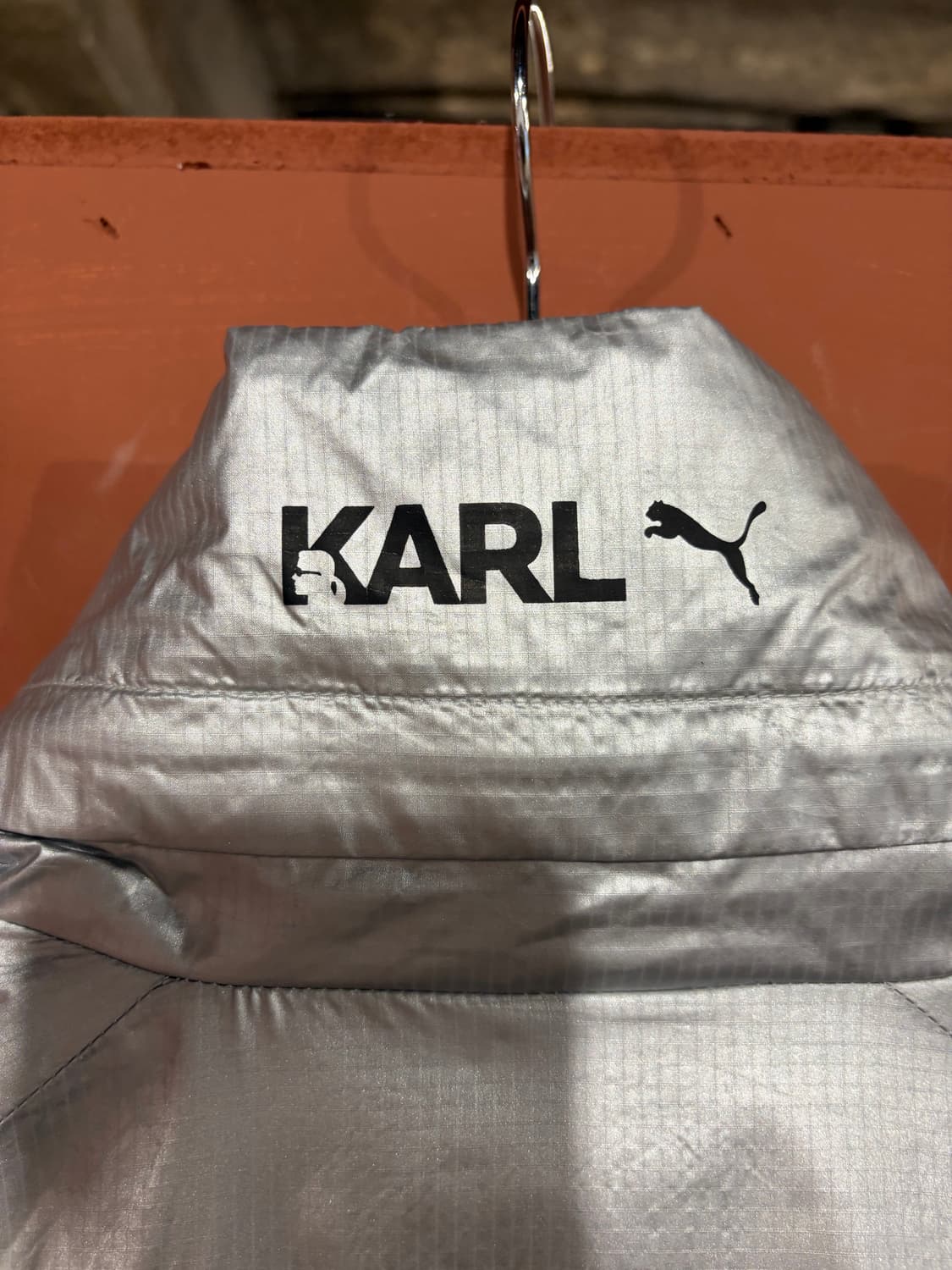 푸마x칼라거펠트 메탈릭 윈드브레이크 바람막이 상품이미지6