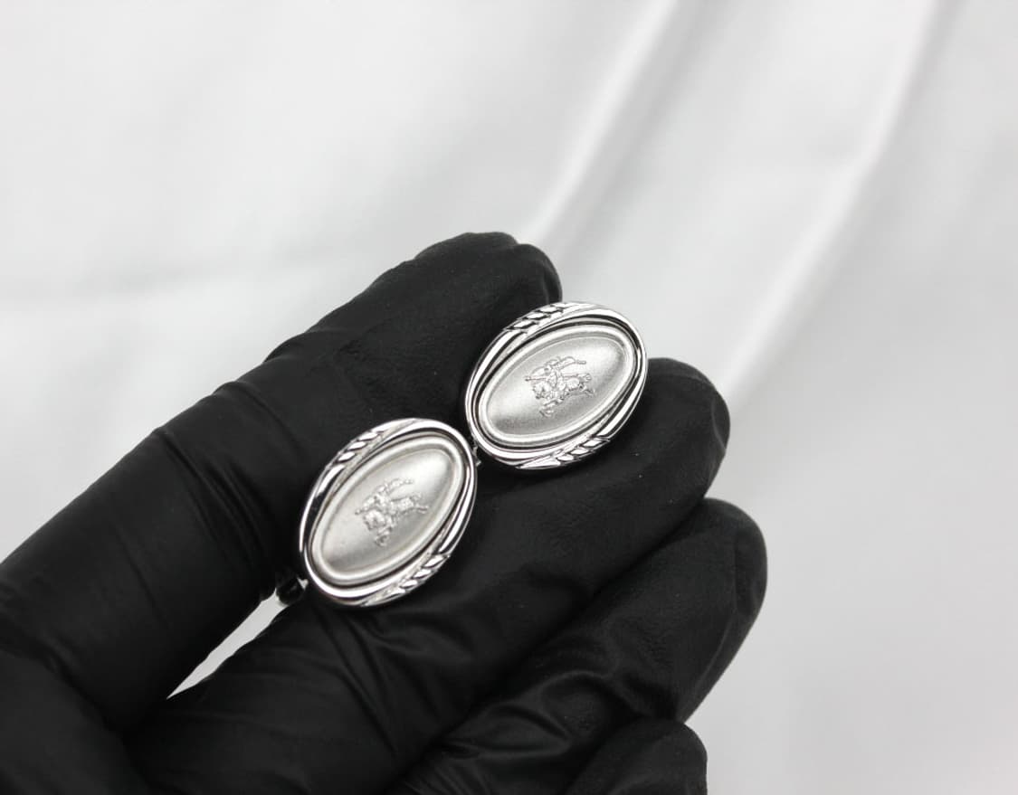 버버리 A+등급 기마로고 남자 명품 커프스 빈티지 상품이미지6