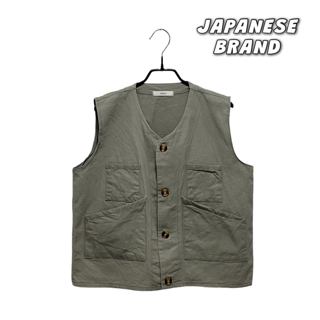 Japanese vintage 포켓 조끼 피싱베스트 상품이미지1