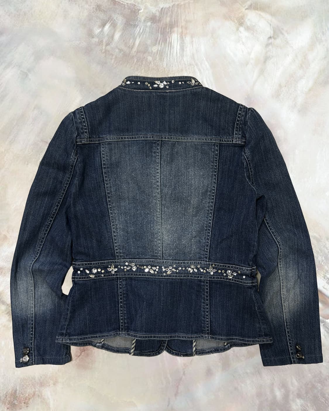 빈티지 올리비아로렌 쥬얼리 데님자켓 상품이미지5