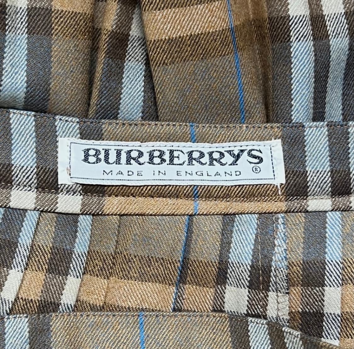 버버리 노바체크 스커트 상품이미지4