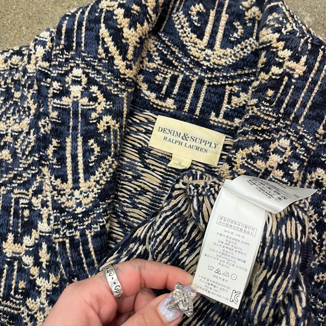 DENIM & SUPPLY 폴로 숄카라 가디건 상품이미지4