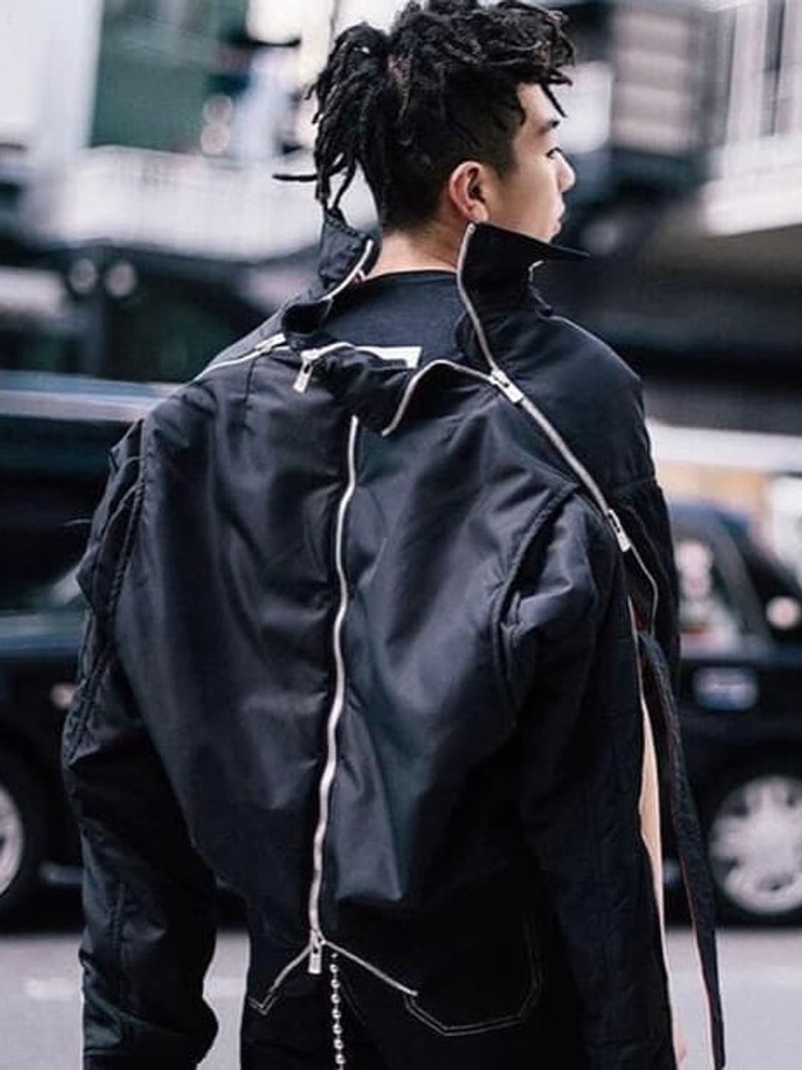 와이프로젝트 디스트럭티드 봄버 자켓(XS) 상품이미지2