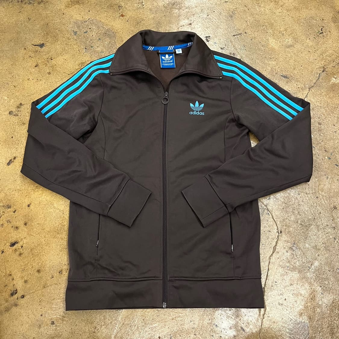 아디다스 브라운 민트 하늘 초코민트 유로파 져지 트랙탑 100 상품이미지2