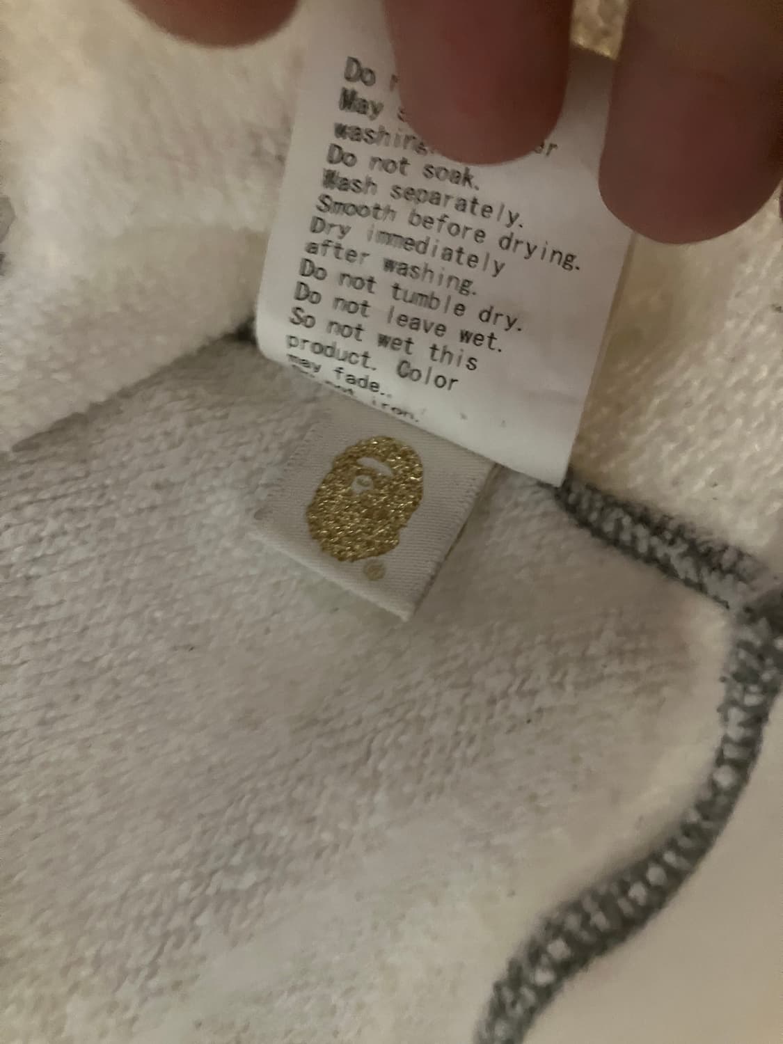 베이프 샤크 풀 후드집업 한정판 상품이미지3