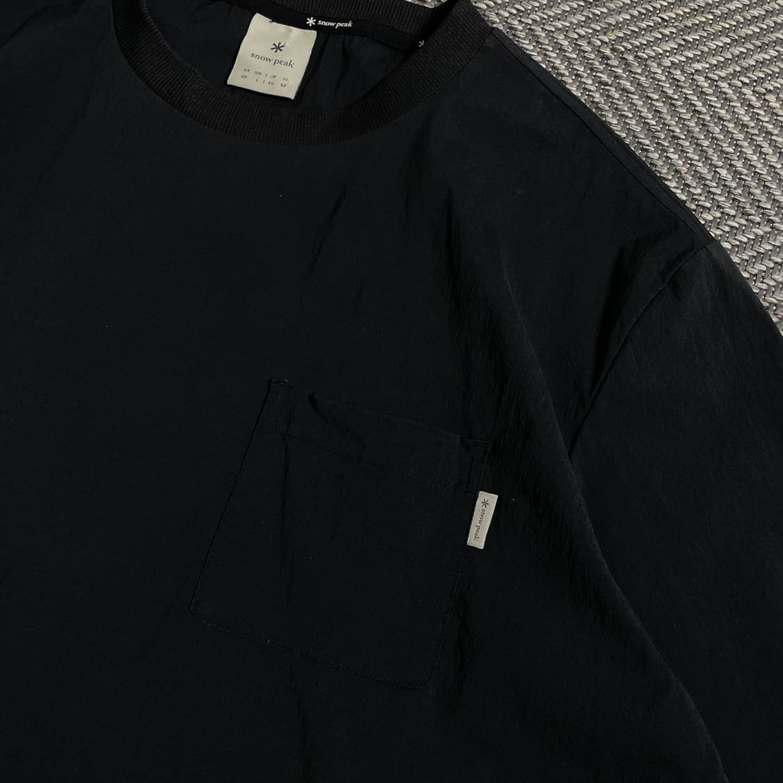 스노우피크 루트 포켓 우븐 반팔 티셔츠 y 4480 상품이미지5