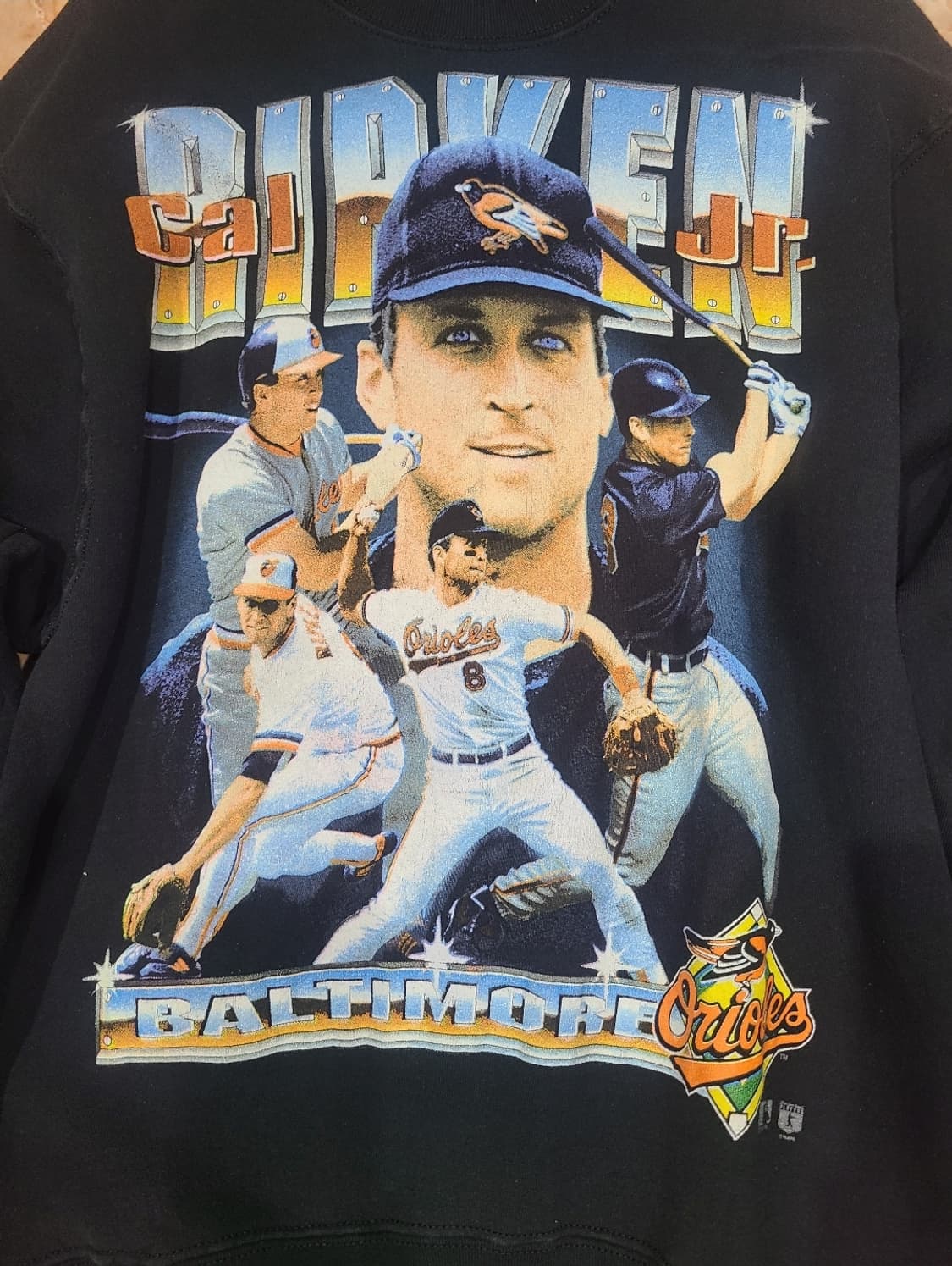 1995 볼티모어 오리올스 칼립켄 주니어 빈티지스웻셔츠 상품이미지2