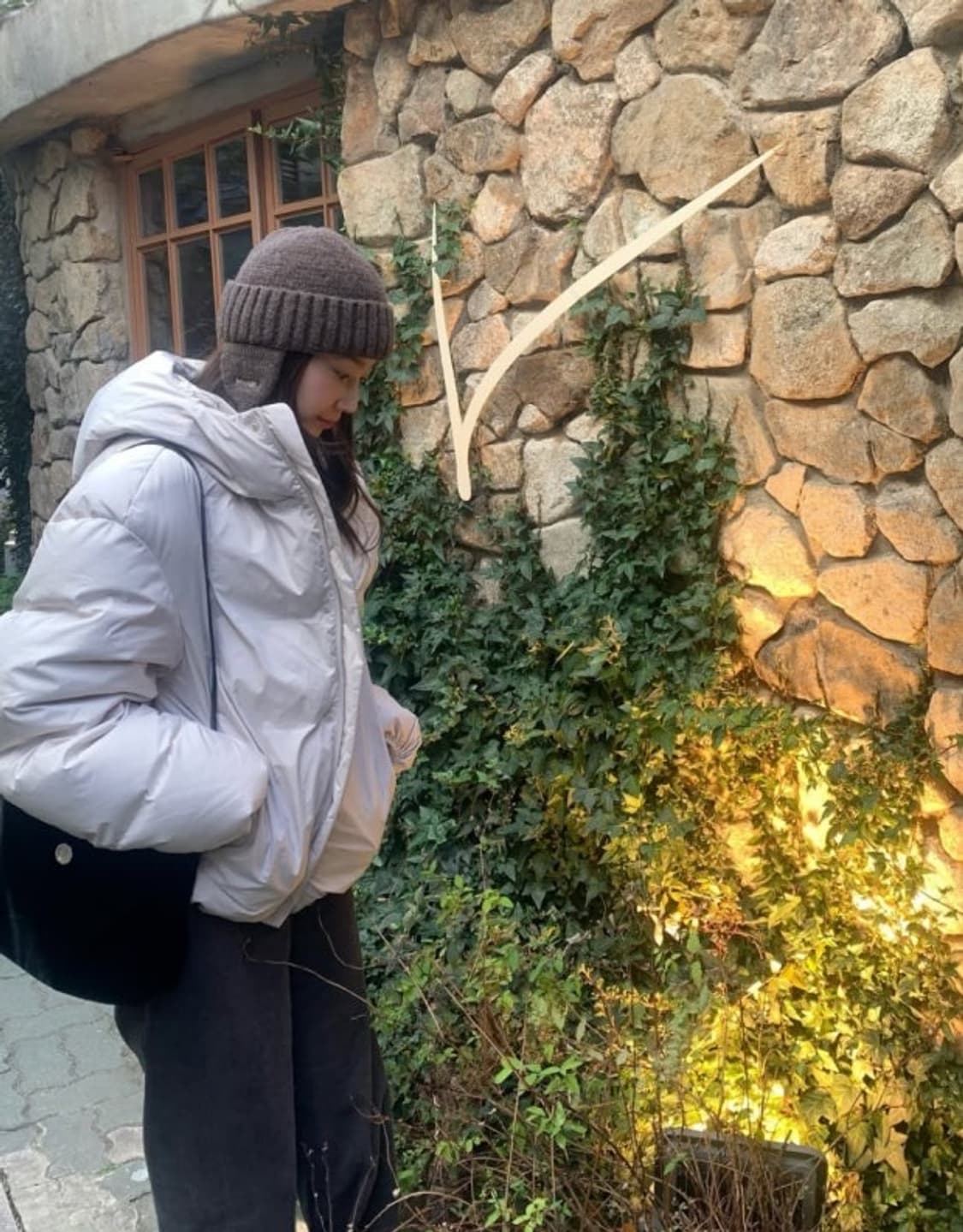 아모멘토 후디드 패딩 상품이미지1