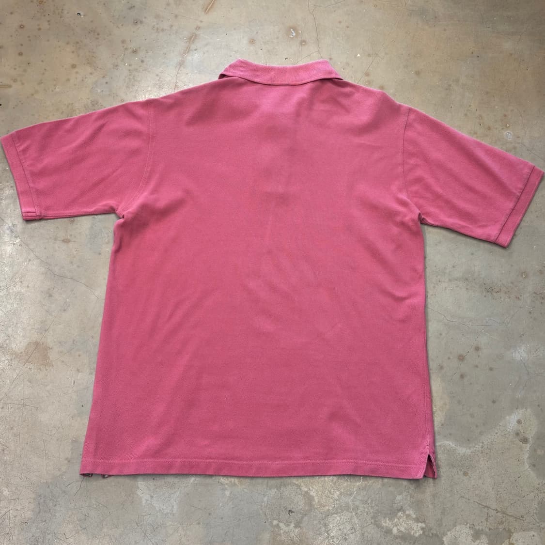 S 버버리 핑크 카라 반팔티 상품이미지3