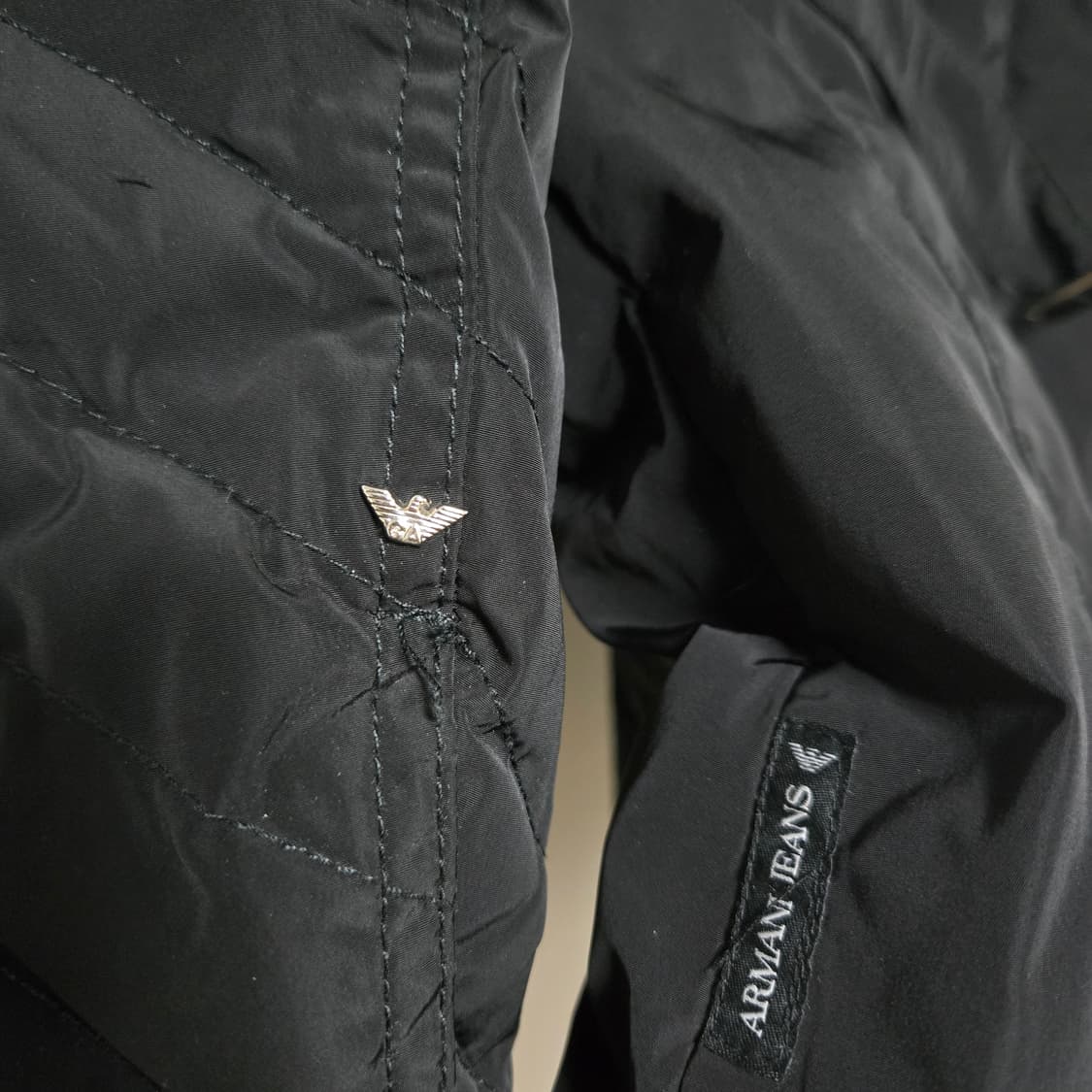 아르마니진스 덕다운 패딩 점퍼 / 여성 패딩 / 여자 패딩 상품이미지7