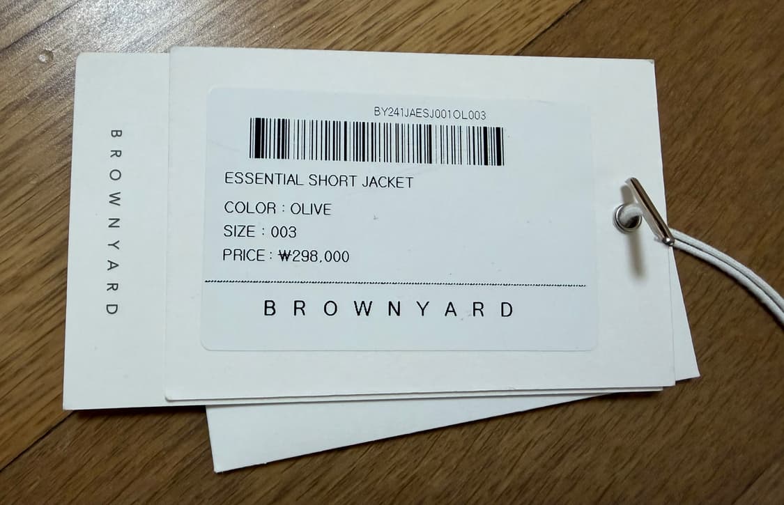 [3] 브라운야드 에센셜 숏 자켓 올리브 숏 야상 m65 상품이미지3