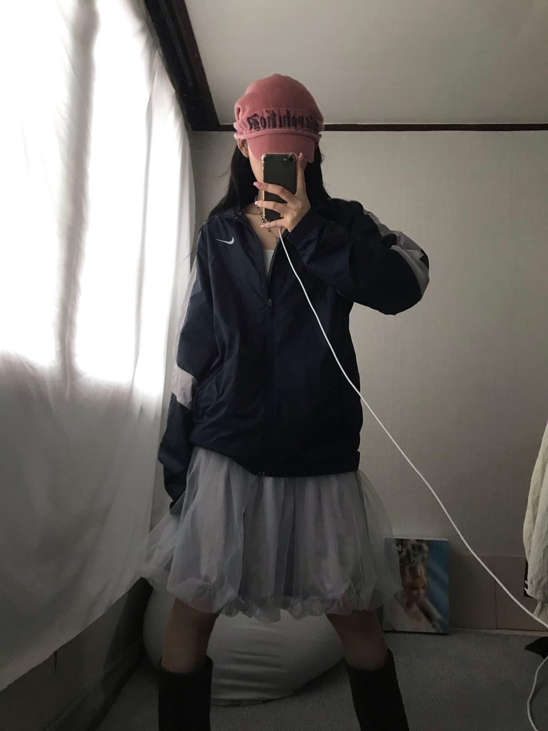 나이키 네이비 바람막이 상품이미지7