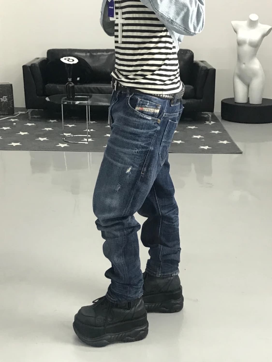 디젤 데님 팬츠 상품이미지3