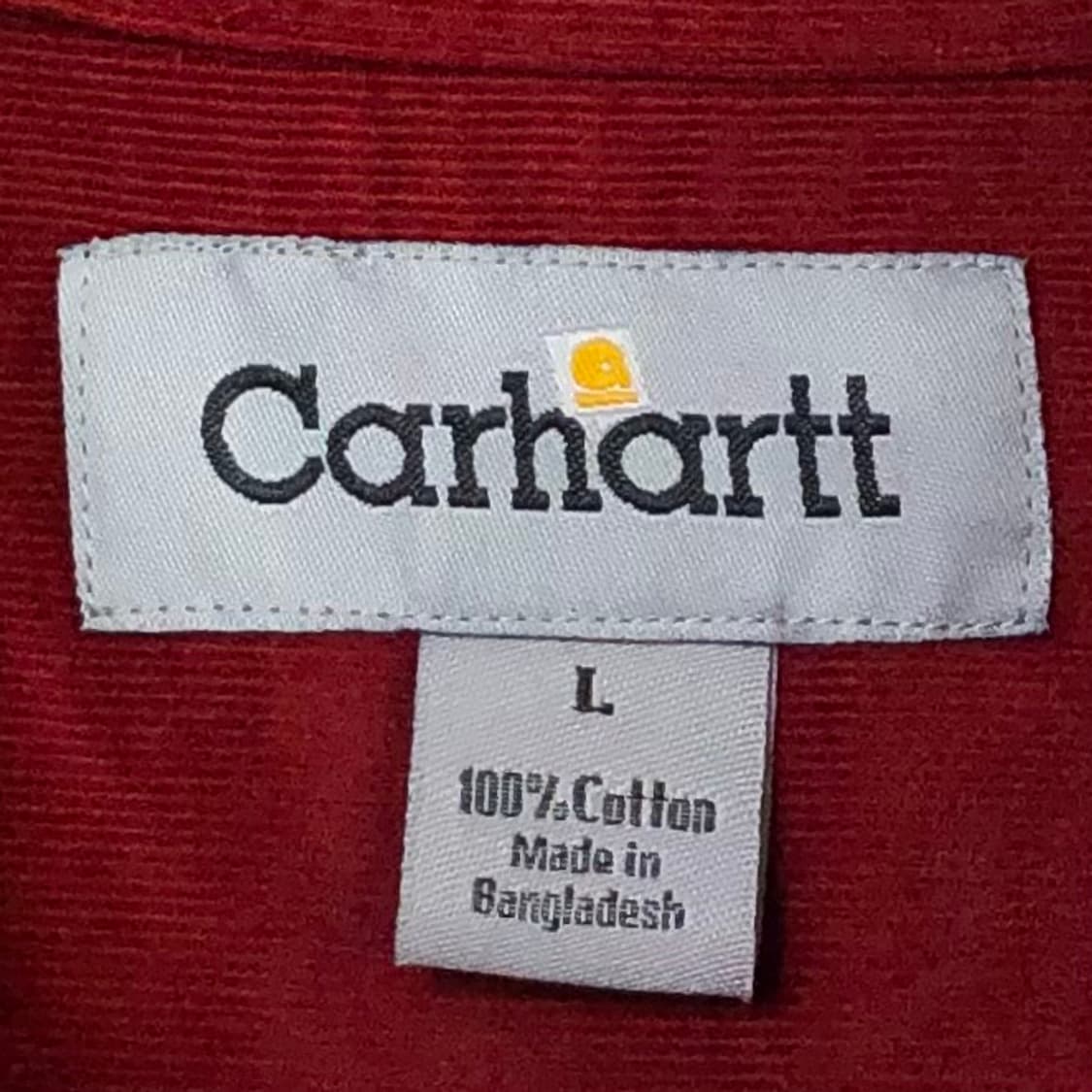 XL 칼하트 코듀로이 셔츠 상품이미지3