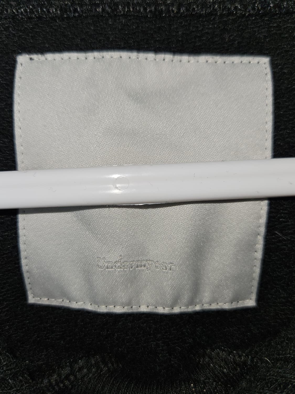 언더마이카 22SS 시오키 아켄 와플 후드 잉크 블랙 OS 상품이미지3