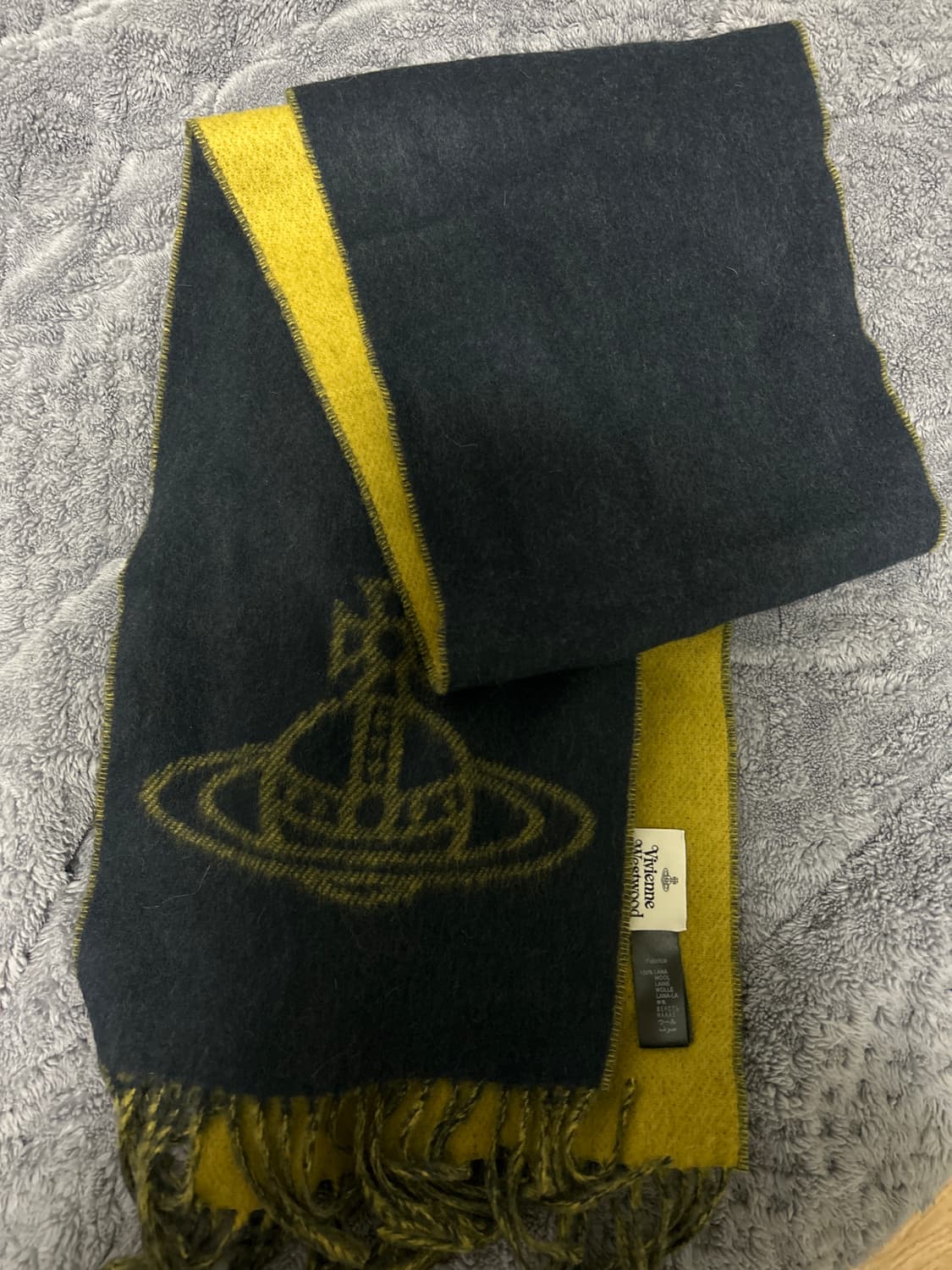 비비안웨스트우드 머플러 네이비 목도리 상품이미지2