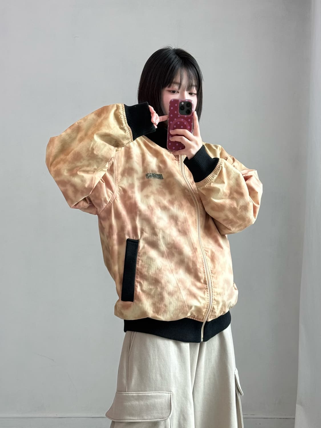 90‘s 스투시 타이다이 자켓 상품이미지2