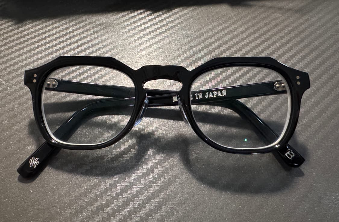 유스 x 블링크 타입1 블랙 안경 상품이미지2