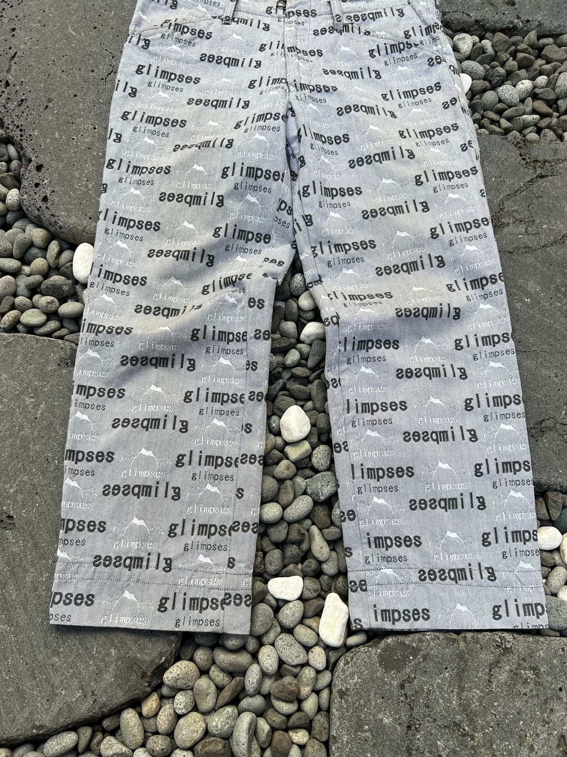 (32인치)KOLOR LETTERING WORK PANTS 컬러비콘팬츠 상품이미지4