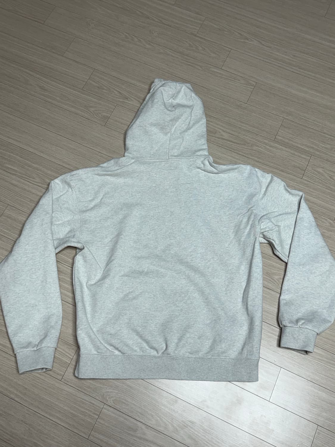 듀테로 후디 스웻 뉴욕 후드티 멜란지그레이 M 상품이미지6