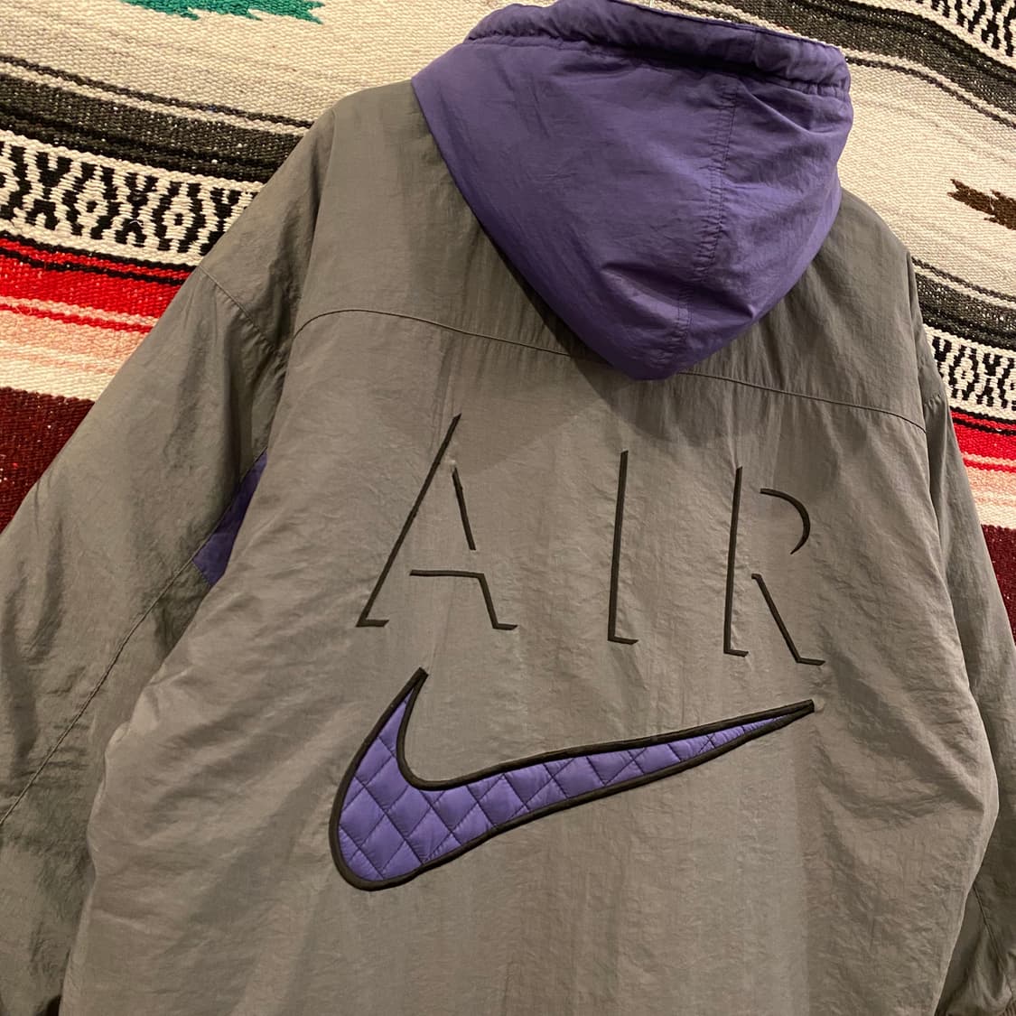 90s USA NIKE 빅스우시 후드 패딩점퍼 상품이미지6