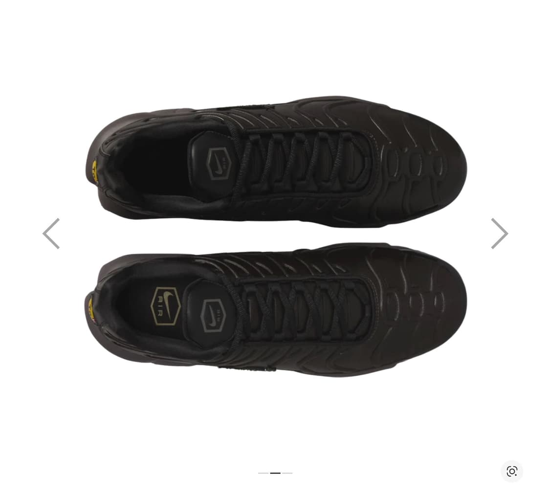 나이키 에어맥스 플러스 프리미엄 블랙 270 새상품  상품이미지2