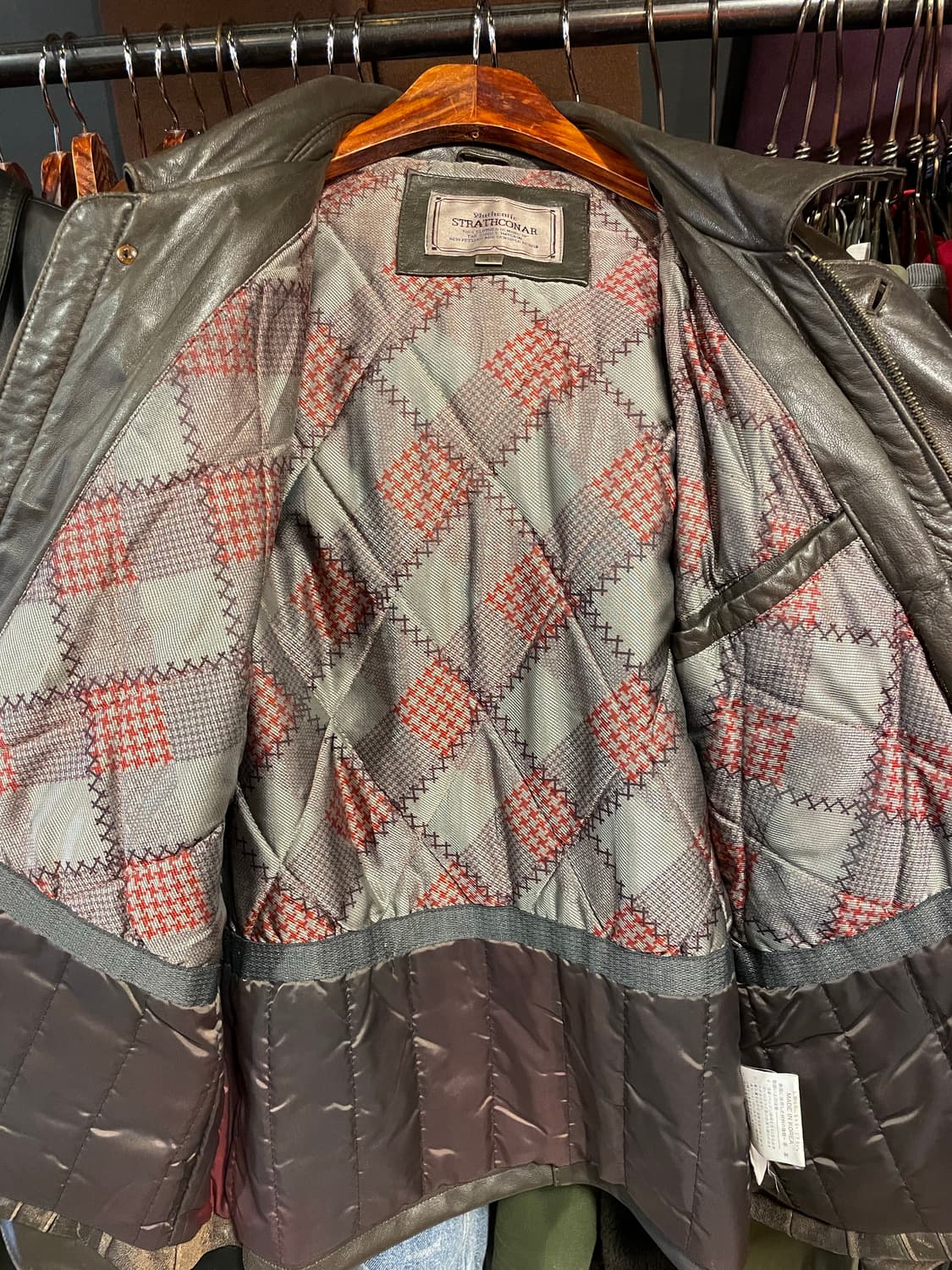 STRATHCONAR 양가죽 자켓 상품이미지7