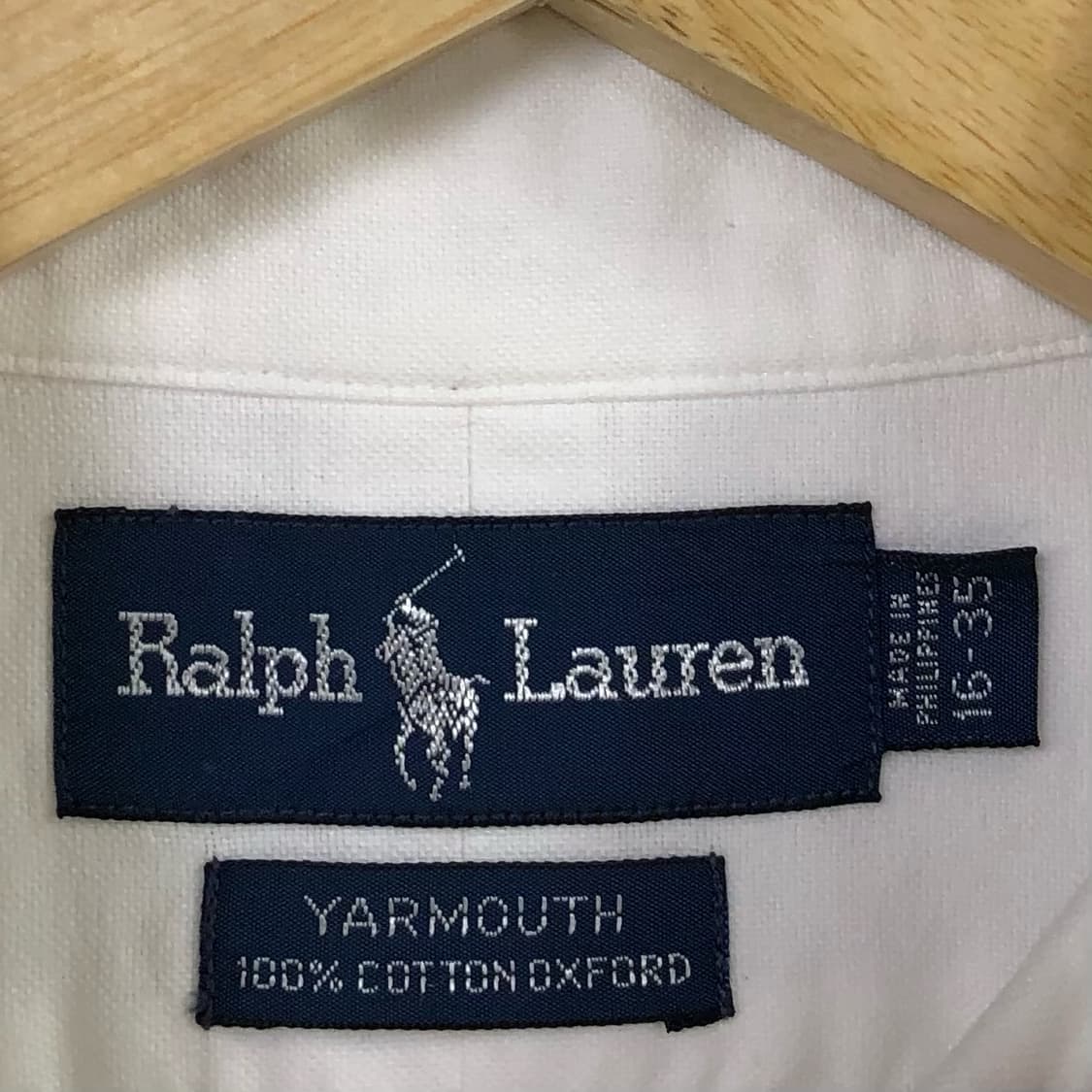 XL 폴로 옥스포드 화이트 셔츠 상품이미지3