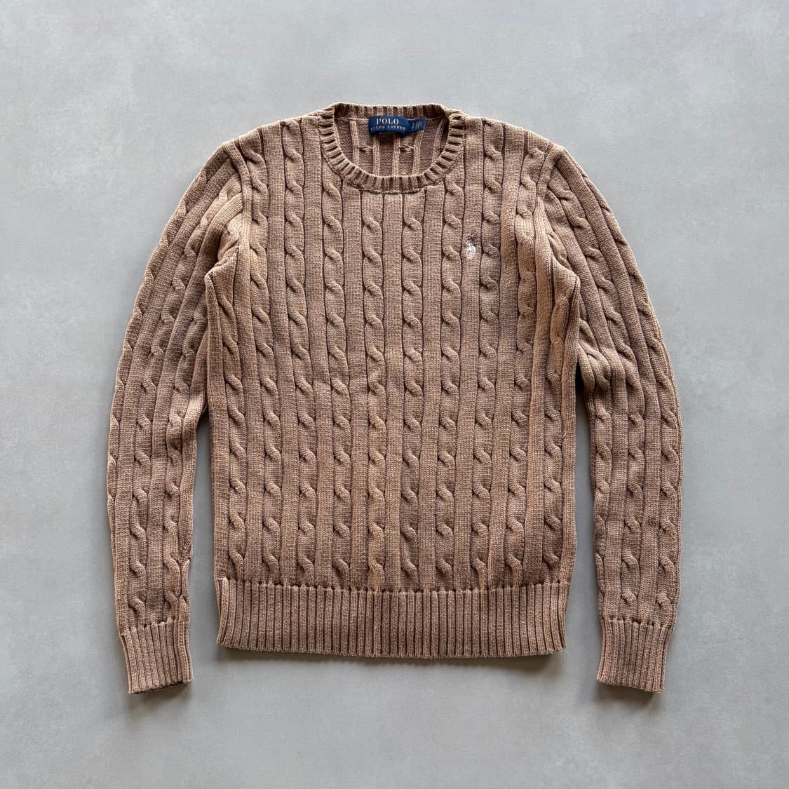 [S]폴로 랄프로렌 꽈배기 케이블 코튼 니트 상품이미지3