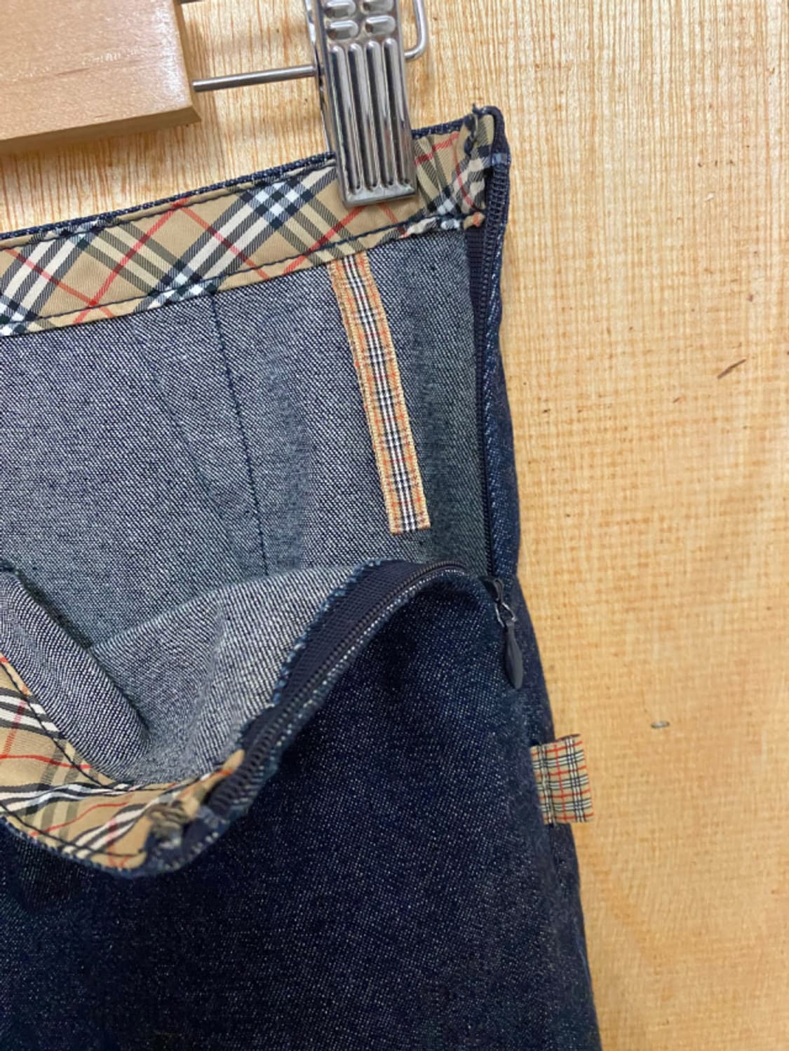 BURBERRY lace-up skirt 버버리 레이스업 데님 스커트 상품이미지8