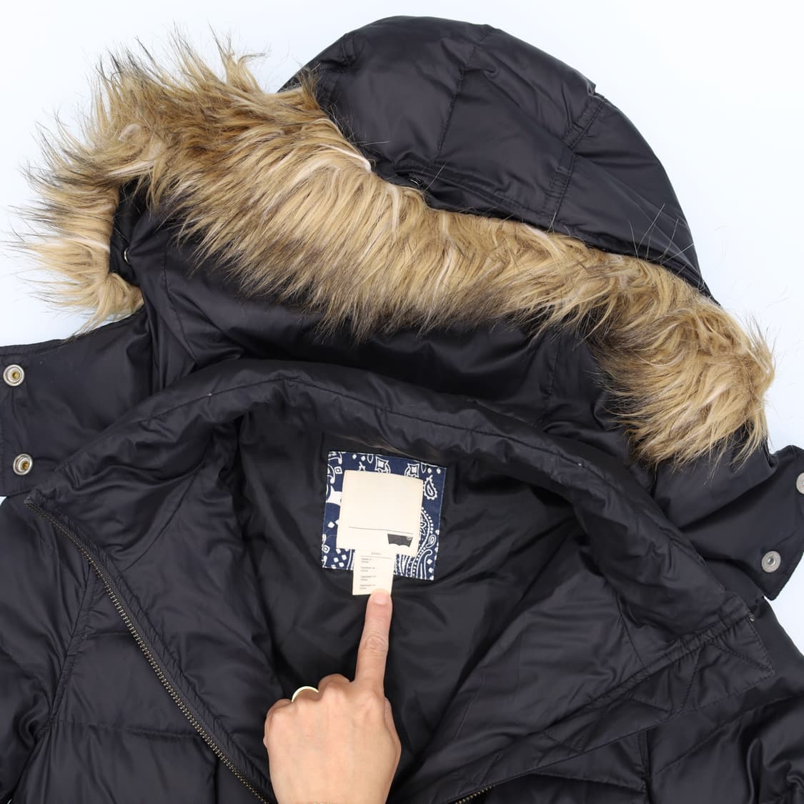 [SP] 리바이스 여성 덕다운 경량 롱패딩 1205HR1 상품이미지3