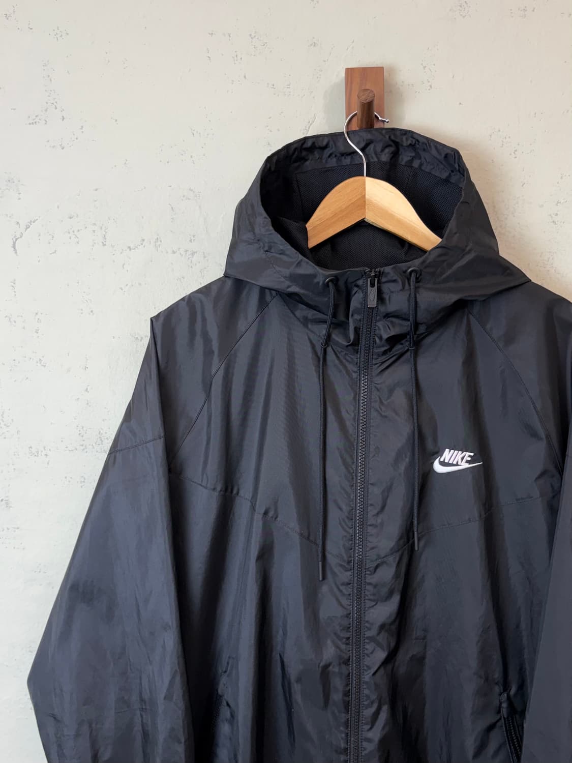 나이키 신형 우븐 윈드러너 바람막이 블랙 상품이미지5
