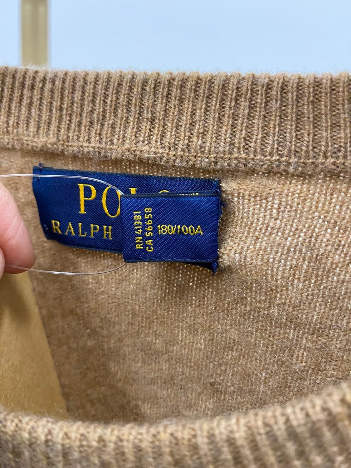 폴로 랄프로렌 브라운 울니트 상품이미지8