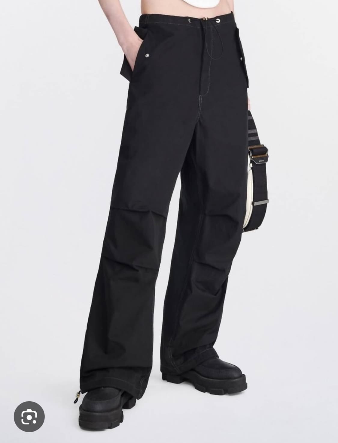 디온리 Dion Lee 파라슈트 코튼 팬츠 블랙 xs 상품이미지2