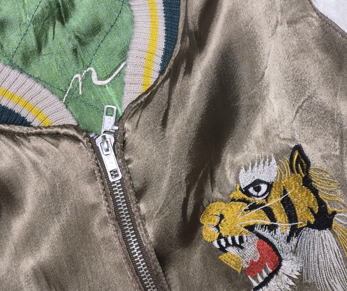 00's Vintage Riversible Souvenir Jacket 상품이미지3