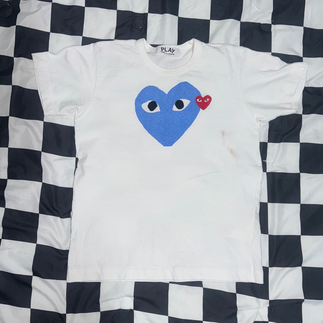 꼼데가르송 플레이 와펜 반팔티 상품이미지1