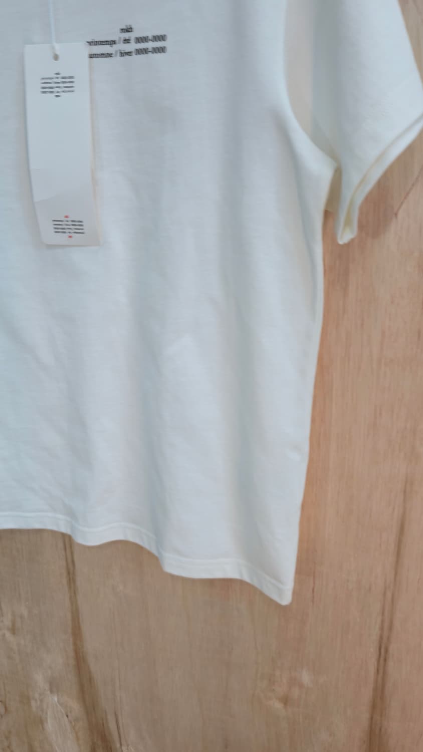 Rokh X h&m 티셔츠 화이트 s 상품이미지4