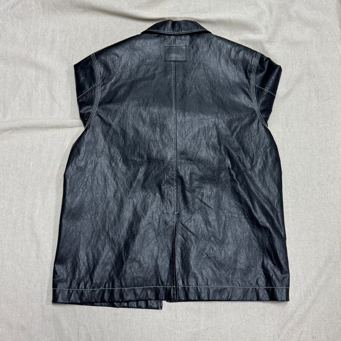 마리떼 스티치 레더자켓 S 상품이미지2