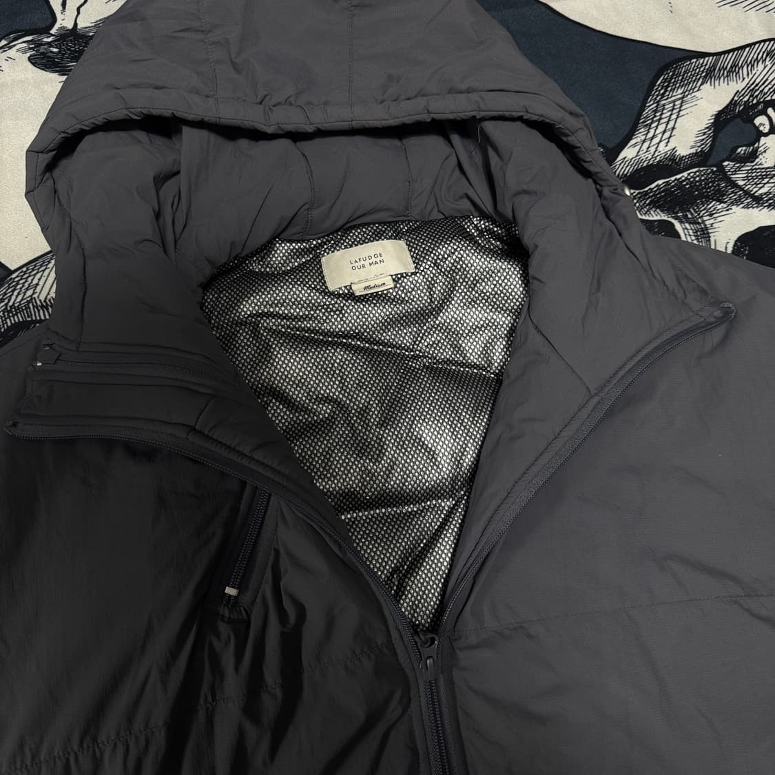 라퍼지스토어 발열 경량패딩점퍼  M사이즈  상품이미지3