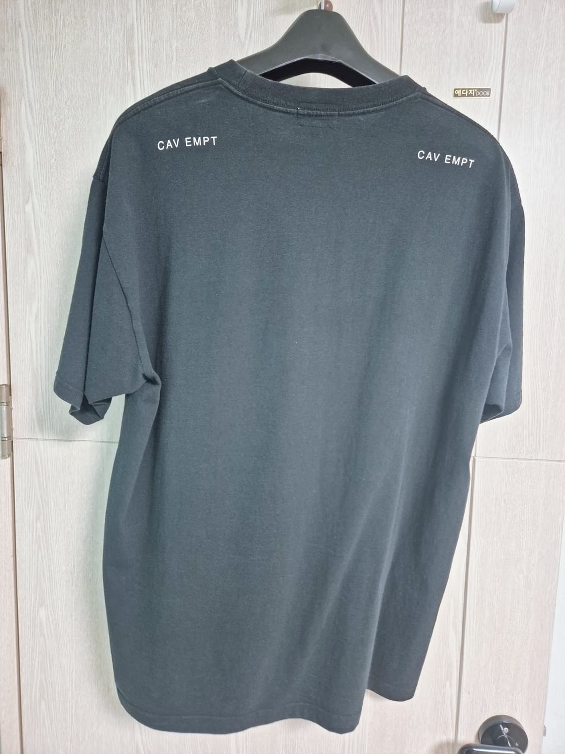 [XXL] CAV EMPT 반팔티 블랙 105-110사이즈 상품이미지2