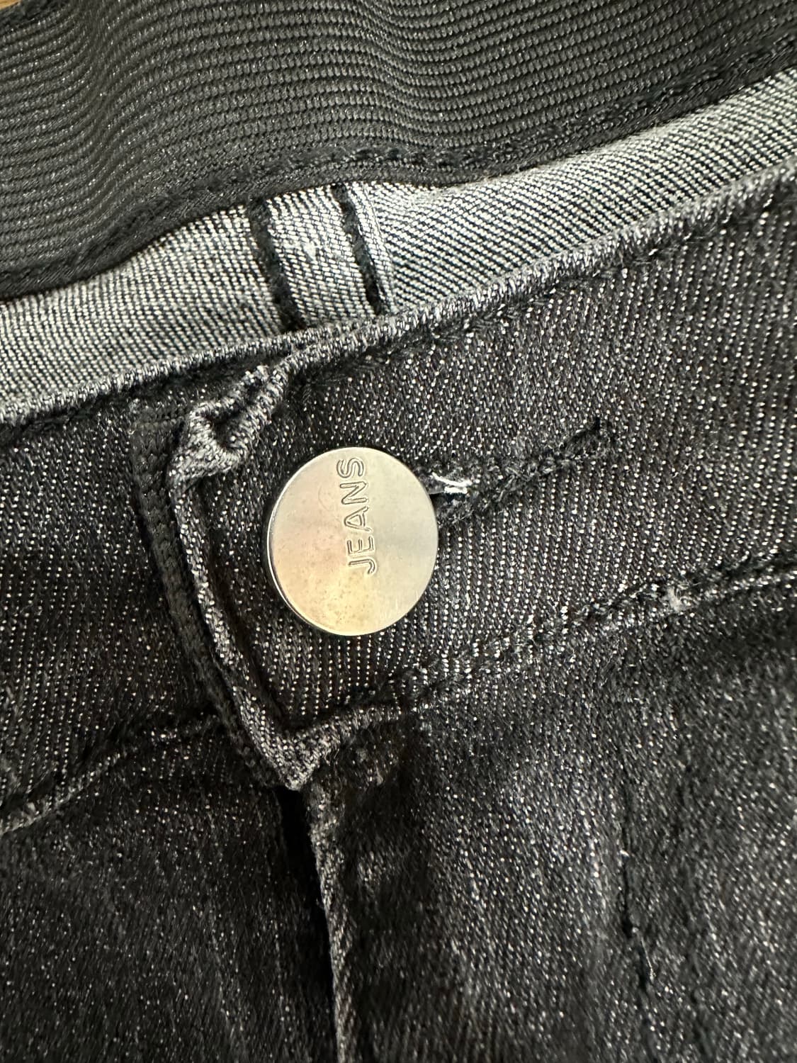 블랙 워싱 데님 팬츠 36 상품이미지3