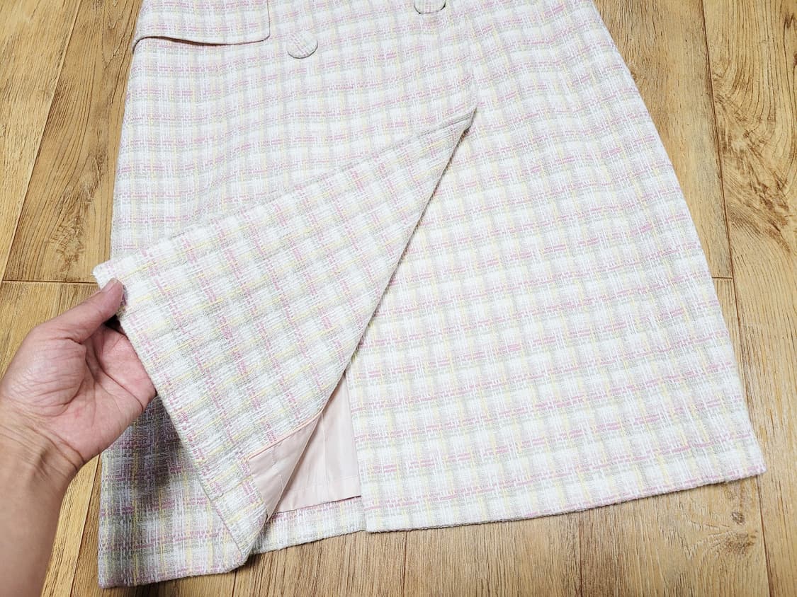 치유의옷장(CHEE U) 트위드베스트자켓 & 원피스 55-66 상품이미지7