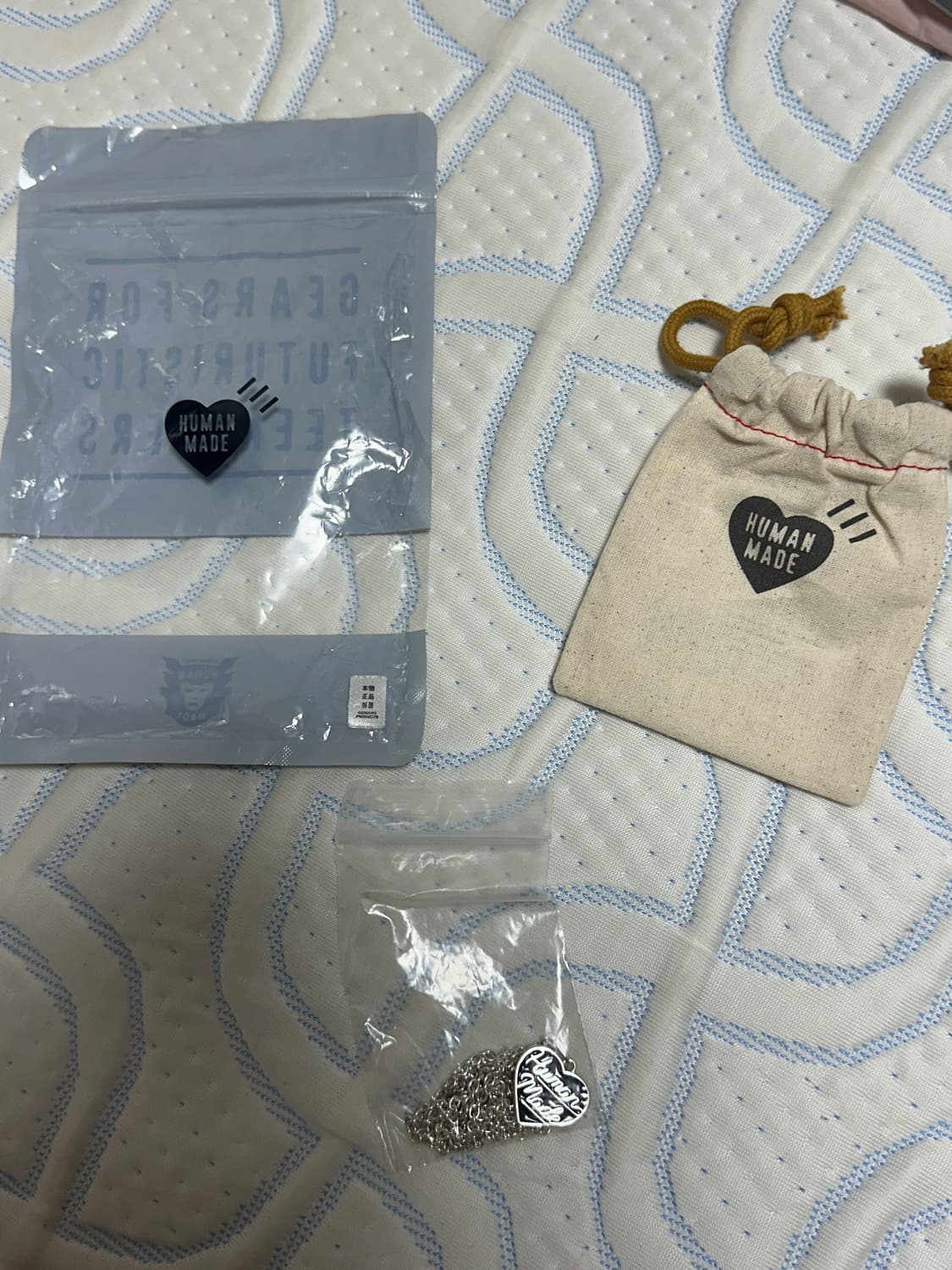 휴먼메이드 하트 목걸이 상품이미지2