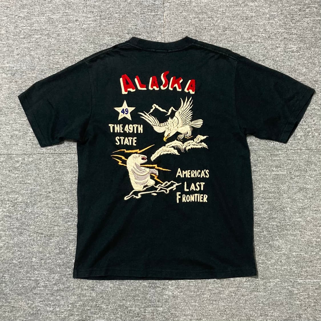 [M] 토요엔터프라이즈 마이클 등판 자수 반팔티 상품이미지1